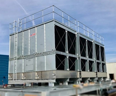 馬利橫流方型冷卻塔SC-300L電機(jī)/風(fēng)機(jī)/減速器/填料大更換！